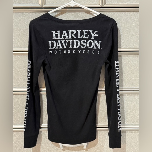 Harley-Davidson Black Long Sleeve Shirt - Picture 2 of 3